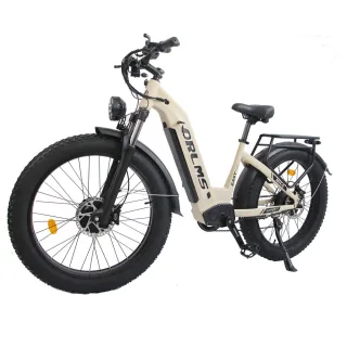 [EU Direct] ORLMS MN-6 Electric Bike 52V 23AH Battery 1000W*2 Dual Motors Recommended Top Speed 25KM/H 26inches Tires 40