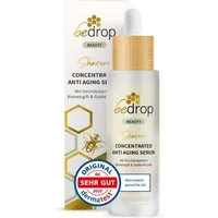 bedrop Anti-Falten-Serum CONCENTRATED ANTI AGING SERUM mit hochdosiertem Bienengift - 30ml Falten Creme für Gesicht I Straffende Creme mit Anti-Aging Effekt, Reichhaltiges Gesichtsserum, einzigartig mit straffendem Bienengift
