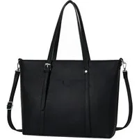 TAN.TOMI Handtasche Handtasche Damen Shopper Damen Groß Wasserdicht Laptop Tasche Damen, 15.6 Zoll Arbeitstasche Umhängetasche für Business Arbeit Büro Schule