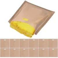 TUWENA Brottasche 12 Stück Toaster Bags Wiederverwendbar, Toast Taschen, (12-tlg)