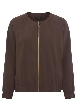 Olsen - Jacket Indoor dark brown - Gr. - 40