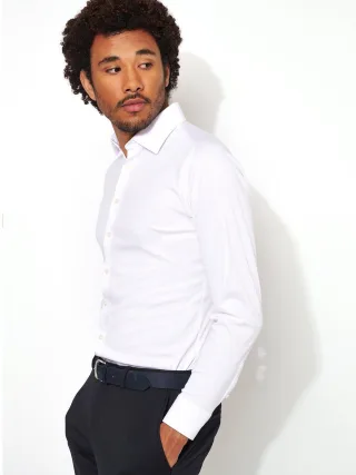 DESOTO - Casual Kent 1/1 white - Gr. - XXL