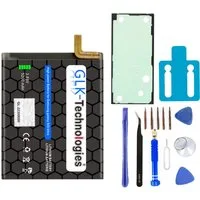 GLK-Technologies Samsung Galaxy S22 Ultra (S908B) Handy-Akku 5200 mAh, Inklusive Profi Werkzeug Set