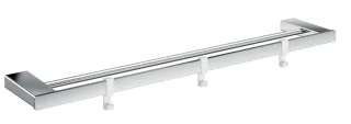 emco loft Doppelbadetuchhalter600mm, 3 Haken, chrom,056100160 056100160