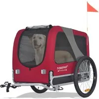 TIGGO Fahrradhundeanhänger DOGGYHUT® Hundefahrradanhänger 15 - 30kg Hundeanhänger Fahrradanhänger