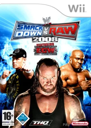 WWE Smackdown vs. Raw 2008 - Featuring ECW [Nintendo Wii]