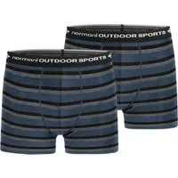 normani Retro Boxer 2er Pack Herren Merino Boxershorts Unterhose Sportunterhose Funktionsunterwäsche aus 100% Merinowolle