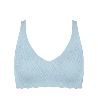 sloggi - sloggi ZERO Feel Bliss Soft bra light blue