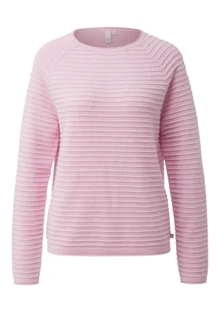 qs - Strickpullover pink - Gr. - S