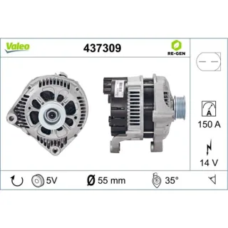 Valeo Lichtmaschine BMW 3er 5er 437309