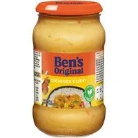 Ben's Original Saucen, Bens Original Sauce cremiges Curry mit feiner Kokosnuss 400g