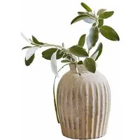 Mirabeau Tischvase Vase Melissa antikcreme