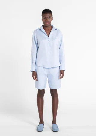 (THE MERCER) N.Y. - Bluse cielo blue - Gr. - 36