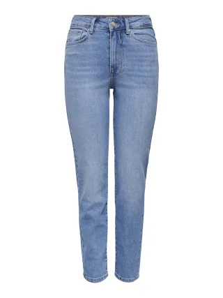 ONLY - ONLEMILY STRETCH HW ST AK DNM CRO571NOOS Medium Blue Denim - Gr. - 32