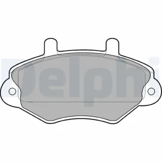 Delphi Bremsbel?ge vorne Ford Transit 2,0 2,4 2,5 LP767