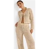 LSCN by LASCANA Strickjacke aus Häkelspitze