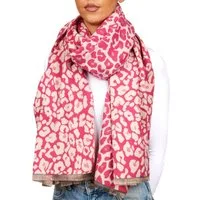 BRUBAKER Schal Cashmirillo Damen Schal mit Leoparden Muster - 70 x 200 cm, (Herbstschal Winterschal mit weichem Kaschmir-Gefühl, 1-St), Warm, Kuschelig und Oversized - Leo Damenschal für Herbst und Winter