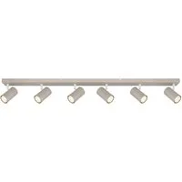 GLOBO LIGHTING Deckenspot ROBBY, ohne Leuchtmittel, Strahler Sandfarben, dreh-/schwenkbar, GU10 35W