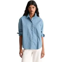 Marc O'Polo DENIM Langarmbluse aus Organic Cotton Lyocell-Mix