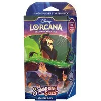 Ravensburger Sammelkarte Disney Lorcana: Himmelsleuchten Starter Deck Smaragd & Stahl (Deutsch)