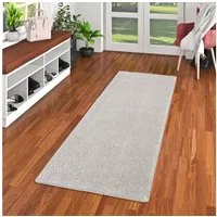 Snapstyle Veloursteppich Hochflor Velours Teppich Läufer Mona, Rechteckig, Höhe: 16 mm