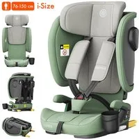 Daliya® Autokindersitz JOYMAX i-Size Auto-Kindersitz, ISOFIX, für Kinder 76-150 cm, 9-36 kg, ab: 1,5 Jahren, bis: 10 Jahre, ab: 76 cm, bis: 150 cm, (3-tlg), ISOFIX, Top Tether, faltbar, verstellbare Kopfstütze und Rückenlehne