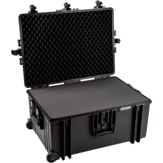 B&W Outdoor Case Type 7800 schwarz mit Schaumstoff Inlay