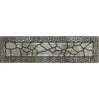 Andiamo Stufenmatte Outdoor, 2er Set, rechteckig, Höhe: 6 mm, Outdoor-Stufenmatten, Stein Motiv, Gartenbereich, Außenbereich