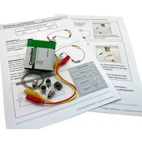 myExperimentSet Experimentierkasten "Stromkreis & Leitfähigkeit mit Arbeitsblatt", (Schul-Set, 1 Schüler-tlg), inklusive Arbeitsblatt