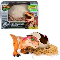 Spin Master Spielfigur Primal Hatch - Interaktiver T-Rex im Ei, mit Licht und Sound