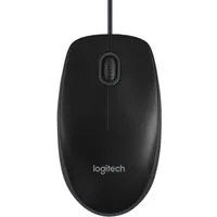 Logitech Logitech B100 schwarz ergonomische Maus