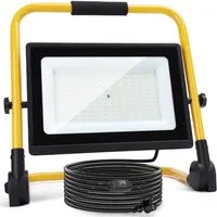 Aigostar Baustrahler Aigostar LED Baustrahler 100W mit Schalter,9000LM,4M Kabel,IP65,6500K