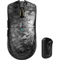 ATTACK SHARK X11 Ultra 8Khz Kabellose Gaming-Maus, Carbonfaser-Verbundgehäuse Gaming-Maus (Bluetooth, 2.4Ghz, kabelgebunden, PAW3950MAX,42000 DPI,leicht,8k,2.0000 FPS,63g)