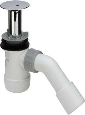 Viega Ablaufgarnitur Duoplex 6934 in 70mm x DN40/50 Kunststoff verchromt 327460