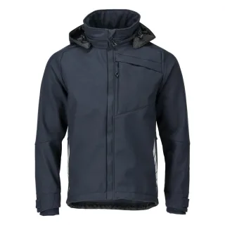 MASCOT Herren Blackpool Softshell Jacke HARDWEAR Schwarzblau L - 23102-246-010-L