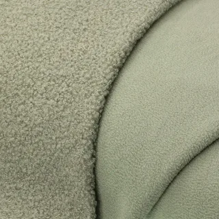 Doubleface-Teddy-Fleece, oliv