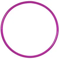 Hoopomania Hula-Hoop-Reifen Kinder Hula Hoop, Hologramm Farben, Ø 60cm Pink