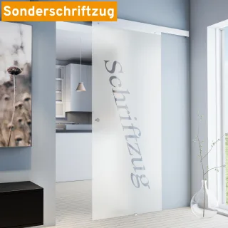 Aufpreis Sonderschriftzug