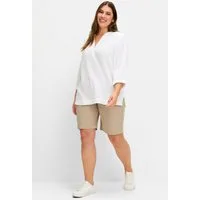 Sheego Klassische Bluse Tunika 3/4-Arm