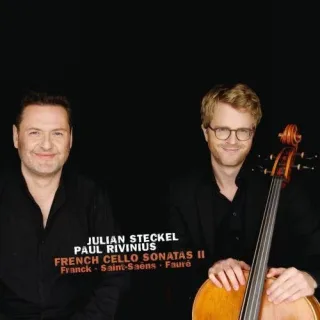 Französische Cellosonaten II [Audio CD] SteckelJulian RiviniusPaul Franck Faure Saint-Saens