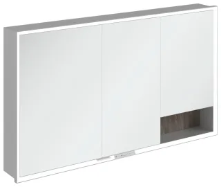 Villeroy & Boch Einbau-Spiegelschrank My View+ A48213 1300x750x167mm mit Beleuchtung Stone Oak A48213RK