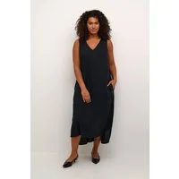 KAFFE Curve Blusenkleid Kleid KCmille Große Größen