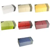 PAPSTAR GmbH Papierserviette 250 Servietten, 3-lagig 1/8-Falz 33 cm x 33 cm