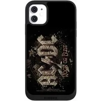 NIVOCASE Handyhülle ACDC Offizielles Lizenzprodukt Rock or Bust ACDC Rock or Bust, Apple iPhone 11 Handyhülle Hülle NIVOpure Case Schwarz