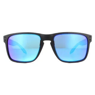 Oakley Lunettes De Soleil Holbrook XL OO9417-21 Mat Noir PRIZM SAPPHIRE IRIDIUM POLARISÉ
