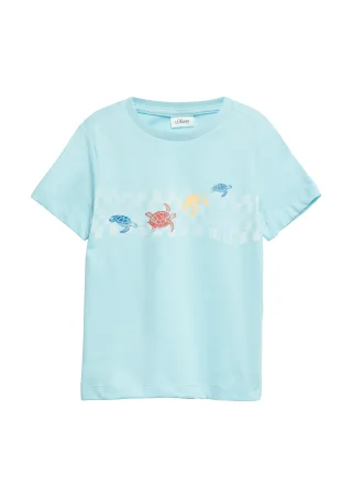 s.Oliver - T-Shirt türkis - Gr. - 110