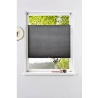 OTTO home Plissee DAHRA UNI - in Crush-Optik, Lichtschutz, ohne Bohren, verspannt, Klemmfix, Fixmaß, Klemmträger in Unifarben passend zum Plissee -NEUHEIT!