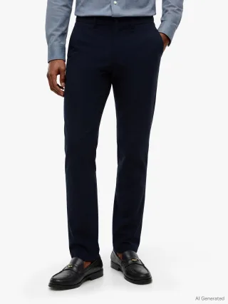DENTON KNIT TECH CHINO Desert Sky - Gr. - 34