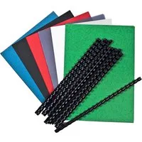 ProfiOffice Bindedraht ProfiOffice Plastikbinderücken 21 Ringe Starter Set Gemischt