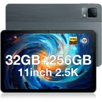 DOOGEE T30 ULTRA G99 Octa-Core 12GB RAM + 256GB ROM (TF 2TB), 8580mAh/ 18W Tablet (11", 256 GB, Android 13, 4G LTE, 2.5K 1600 * 2560, Dual 4G LTE/SIM, 16MP + 8MP, Android 13, Widevine L1)